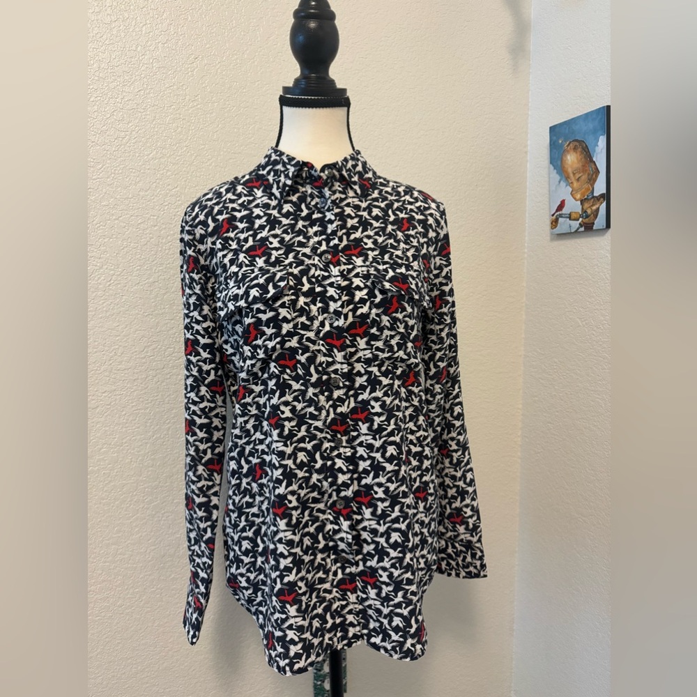 Equipment Women’s Silk shirt